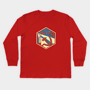 Vostok-6 Mission patch Kids Long Sleeve T-Shirt